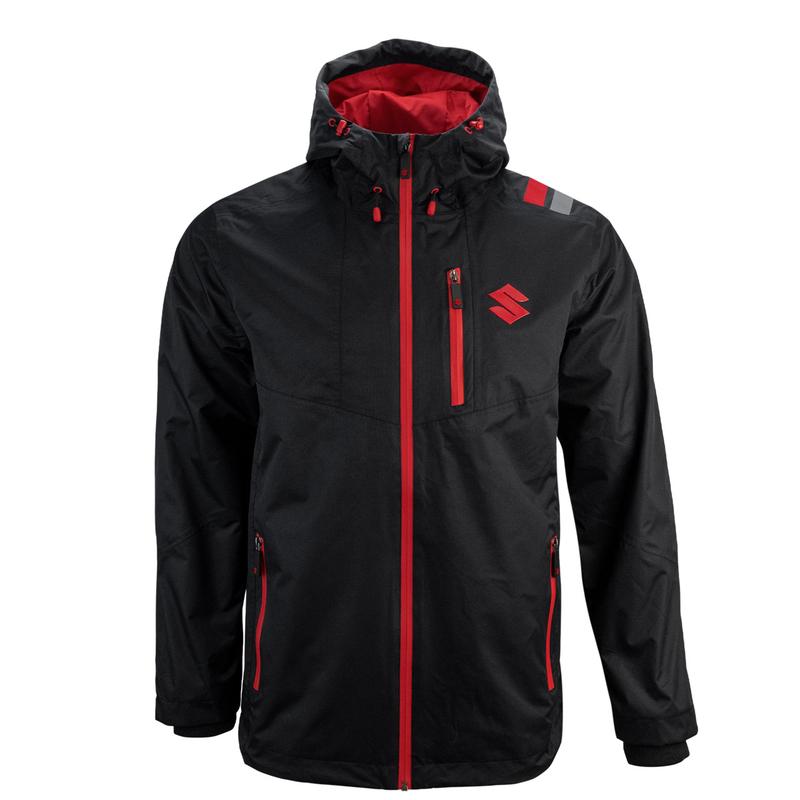 Suzuki Team Black Waterproof Jacket