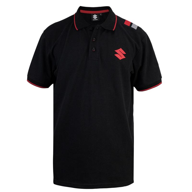 Suzuki Team Black Polo Shirt