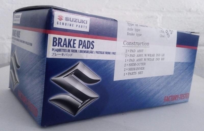 Genuine Brake Pad Set (Front) Swift 1.2 2010-