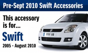 For 2007-2009 Suzuki Swift Brake Pad Set Front Centric 25483JM 2008