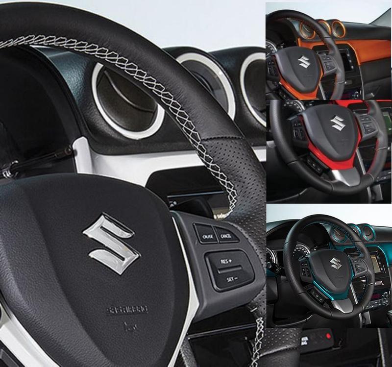 Vitara Steering Wheel W/ Coloured Stitching
