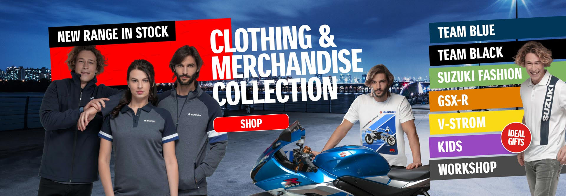 Official Suzuki merhandise