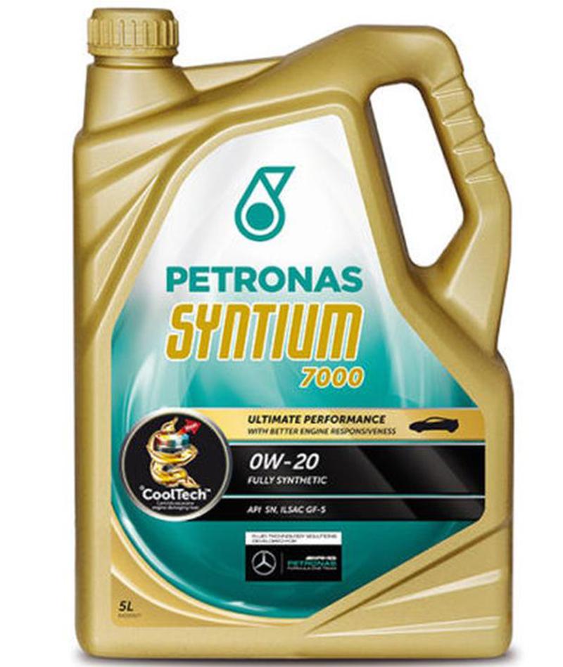 Petronas Syntium 7000 0w20 Fully Syn Oil - 5ltr