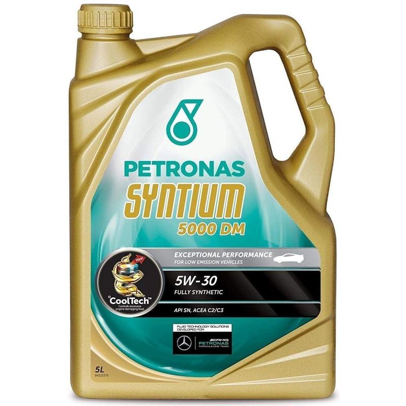 Petronas Syntium 5000DM 5w30 Fully Syn Oil -5ltr